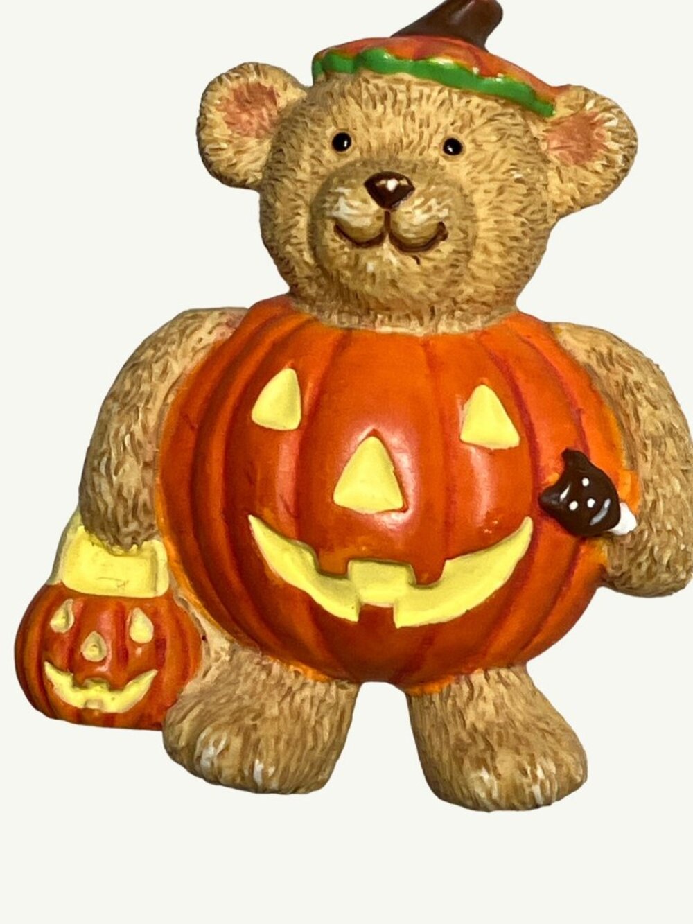 Avon Halloween Teddy Bear Pin Seasonal Jewelry
